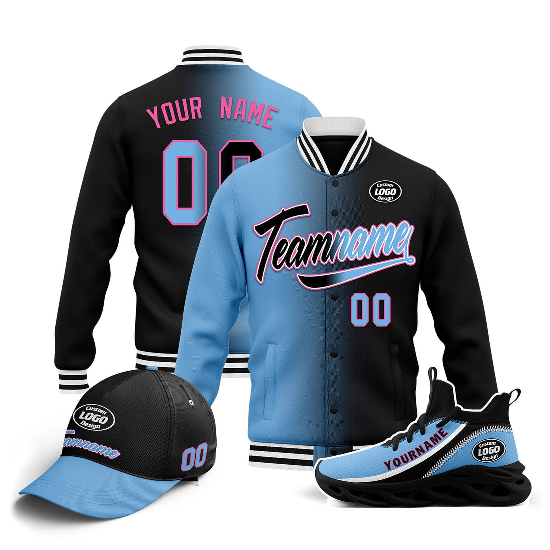 Corporate Gifts,Custom Jacket MaxSoul Shoes and Hat Combo Offer Personalized Combo ZH-D028016-27