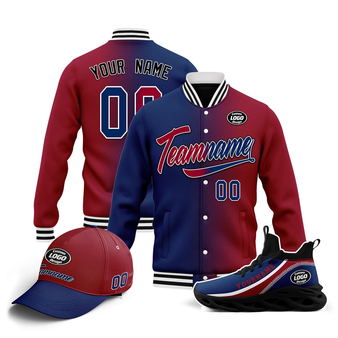 Corporate Gifts,Custom Jacket MaxSoul Shoes and Hat Combo Offer Personalized Combo ZH-D028016-4
