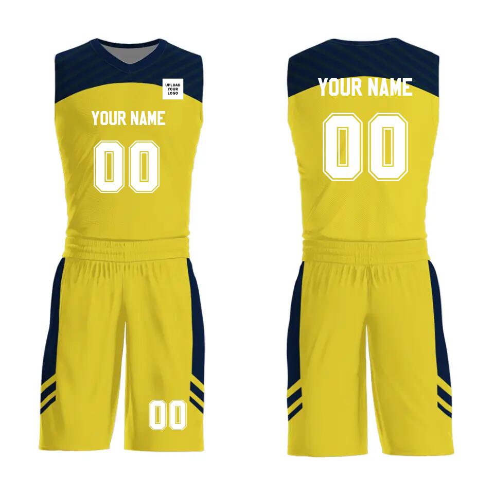 Custom Basketball Jersey and Shorts, Personalized Uniform with Name Nu