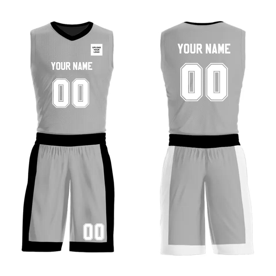 Custom Basketball Jersey and Shorts, Personalized Uniform with Name Nu