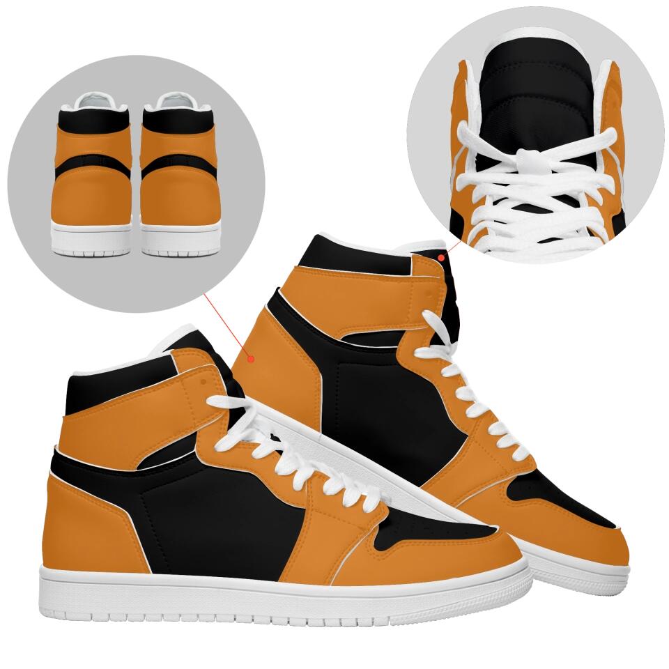 AJ1-Inspired Custom High Top Sneaker For Business Client gift | Personalized Basketball Shoes | Put name, Logo or Brand name on it | AJ1-C03100