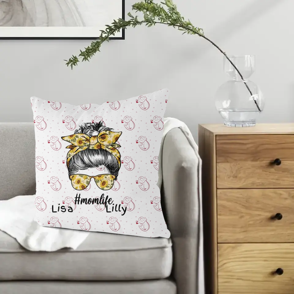 Christmas gift ideas employees, personalised gift business ideas Mother's Day - Personalized Pillow, Pillow-C04109