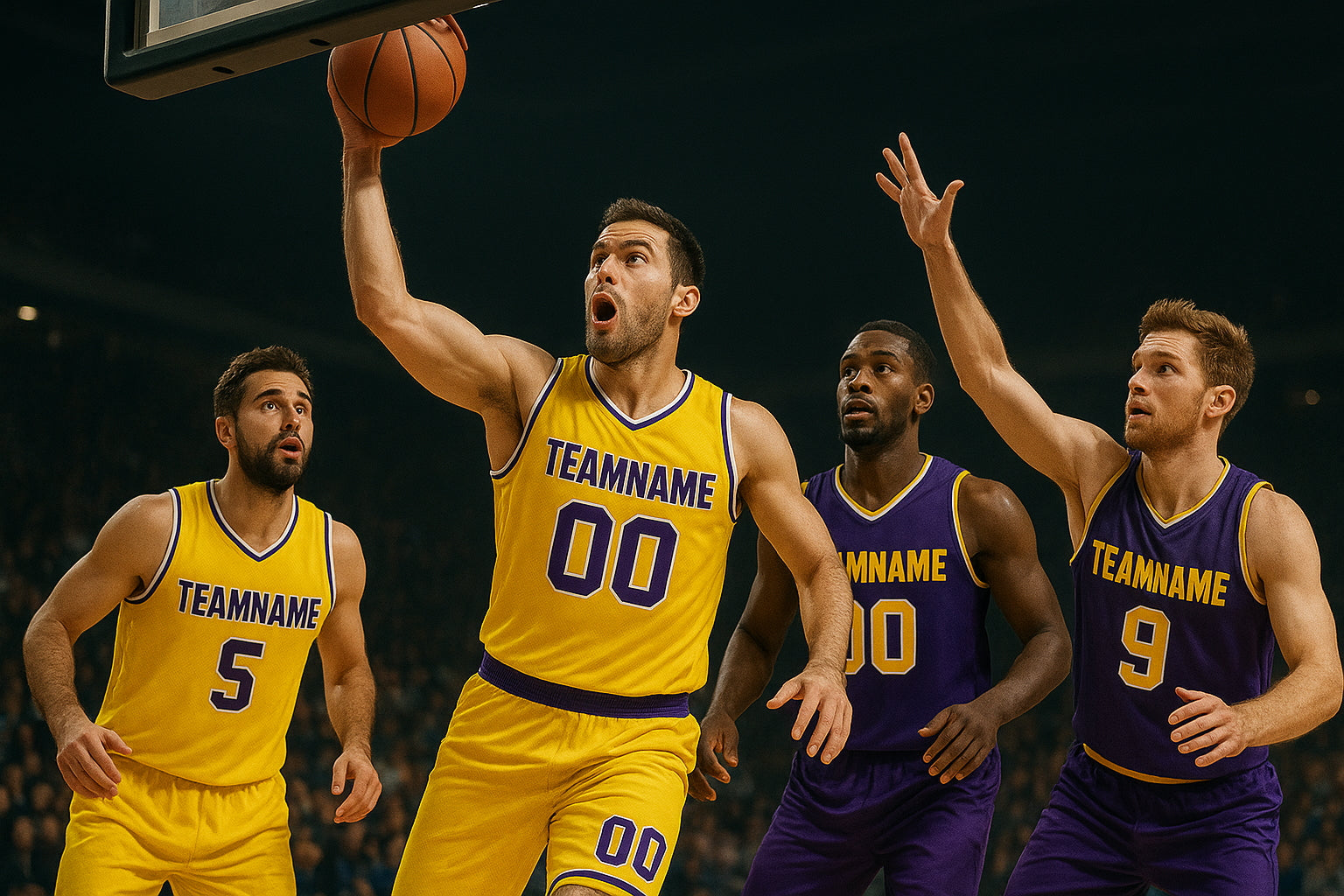 From Logo to Player Name: Fully Personalized Basketball Uniforms