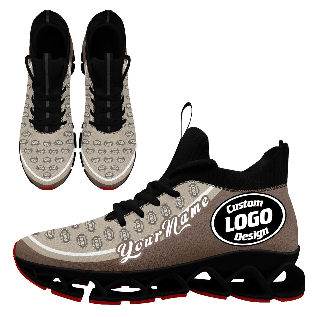 Corporate Gifts,Custom Isabel Brown Maxsoul Shoes Personalized Sneaker FN030XD-D020388-5