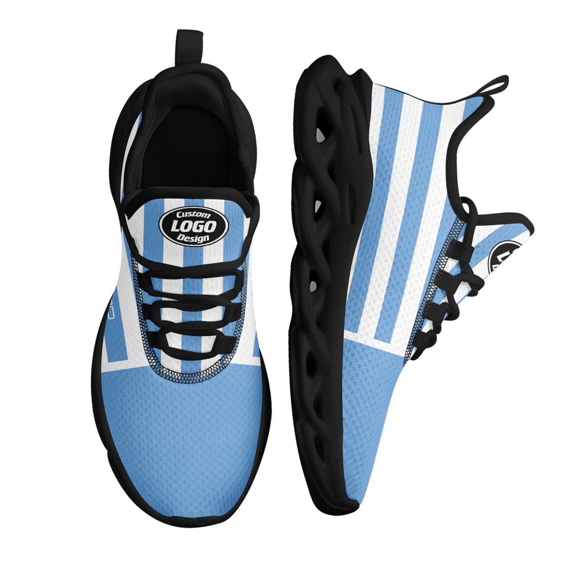 Custom 2026 World Cup Argentina Sneakers DIY Country Flag Running Shoes Lightweight Sport Shoes Gift for Football Fans Personalized Team Name and Logo FN003-F027086-4