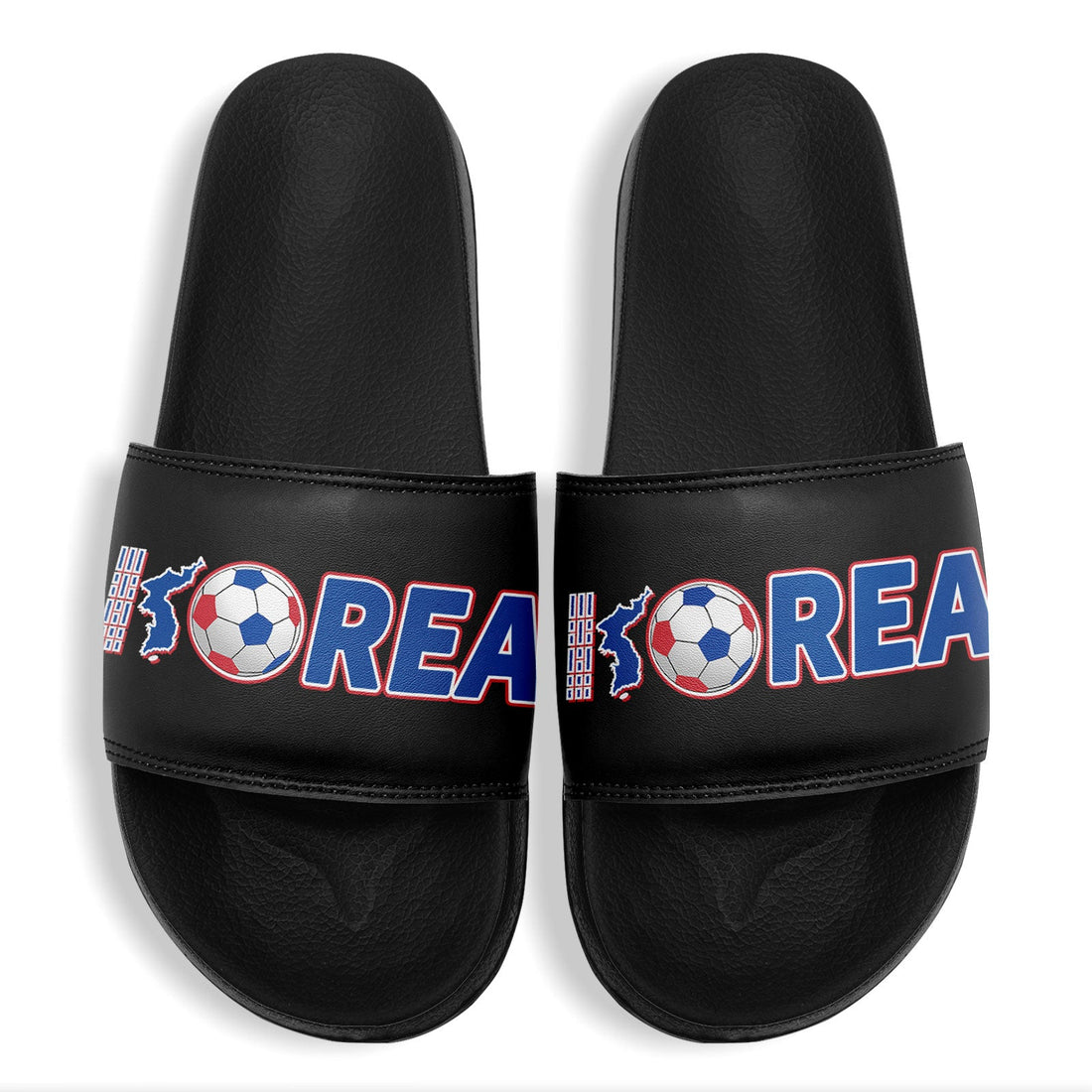 Custom South Korea 2026 World Cup Sneakers DIY Country Flag Running Shoes Lightweight Sport Shoes Gift for Football Fans Personalized Team Name and Logo FN056-F009108-3