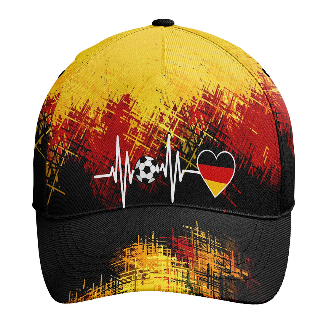 Personalized 2026 Germany Soccer Fan Hat - Add Your Name & Design Custom 2026 Football Tournament Hat YW061-F025069-4