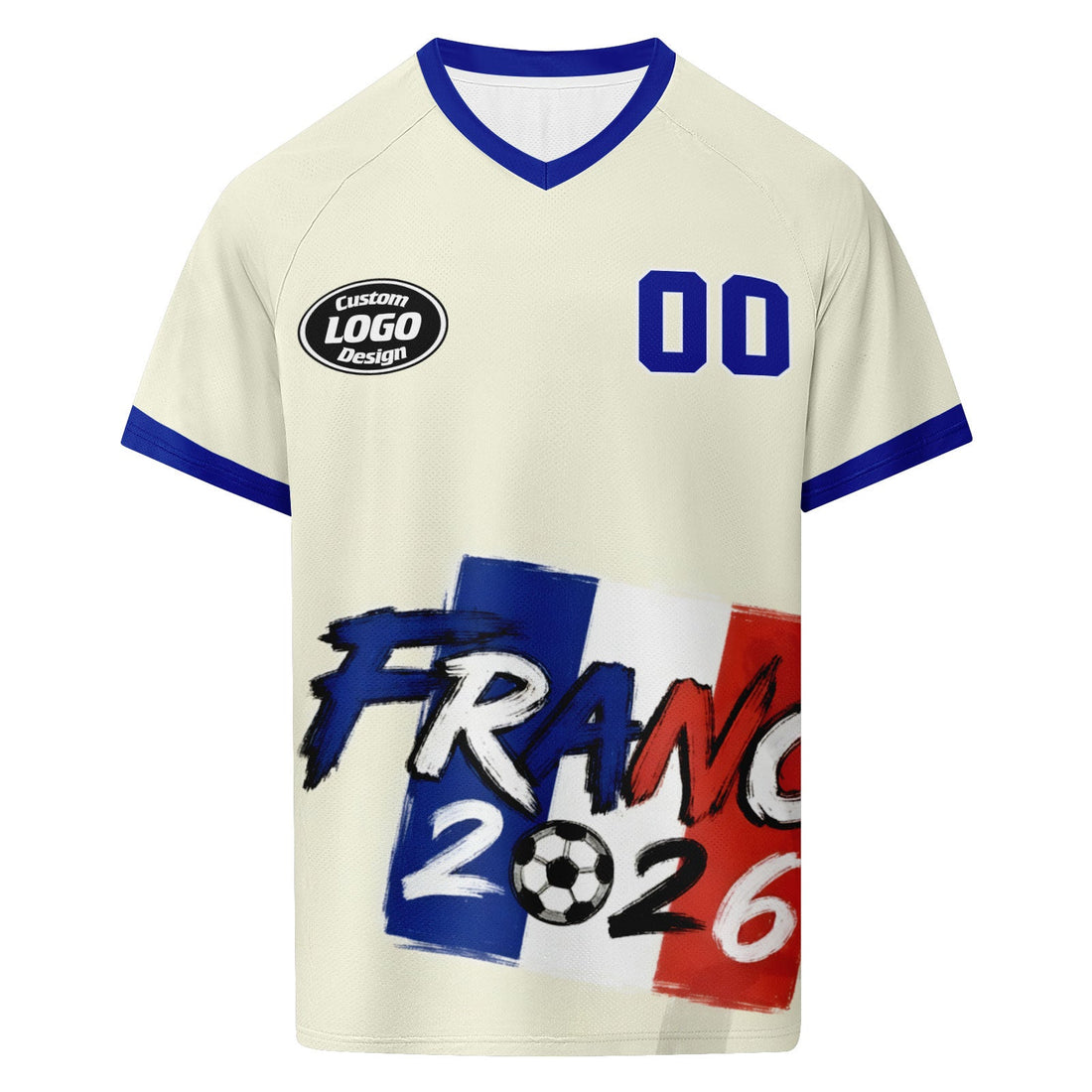 Custom France 2026 World Cup Football Shirt Customized Soccer Jersey for Fans Add Your Name & Number FZ190-F025083-6
