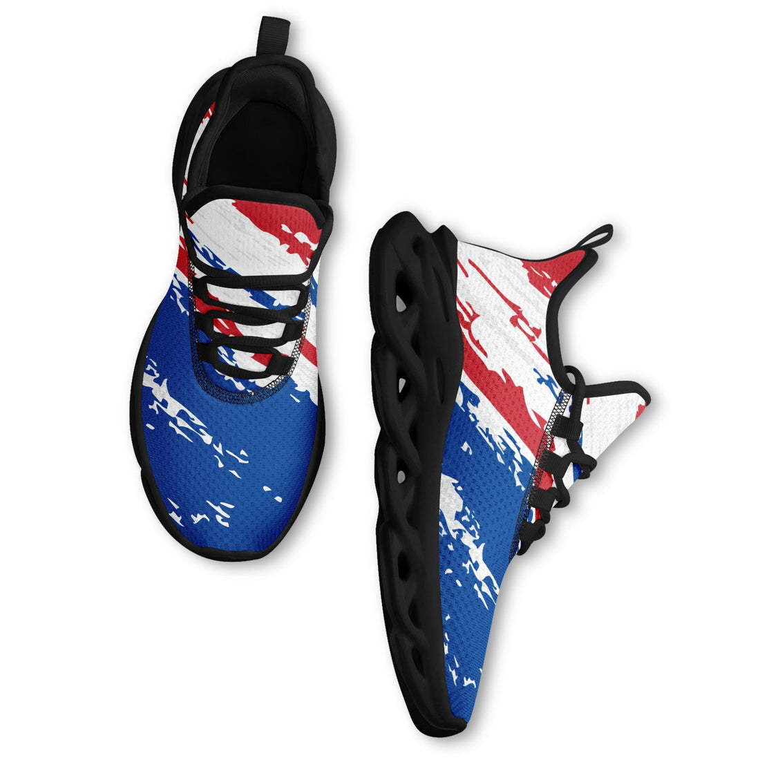 Custom South Korea 2026 World Cup Sneakers DIY Country Flag Running Shoes Lightweight Sport Shoes Gift for Football Fans Personalized Team Name and Logo FN003-F009130-2