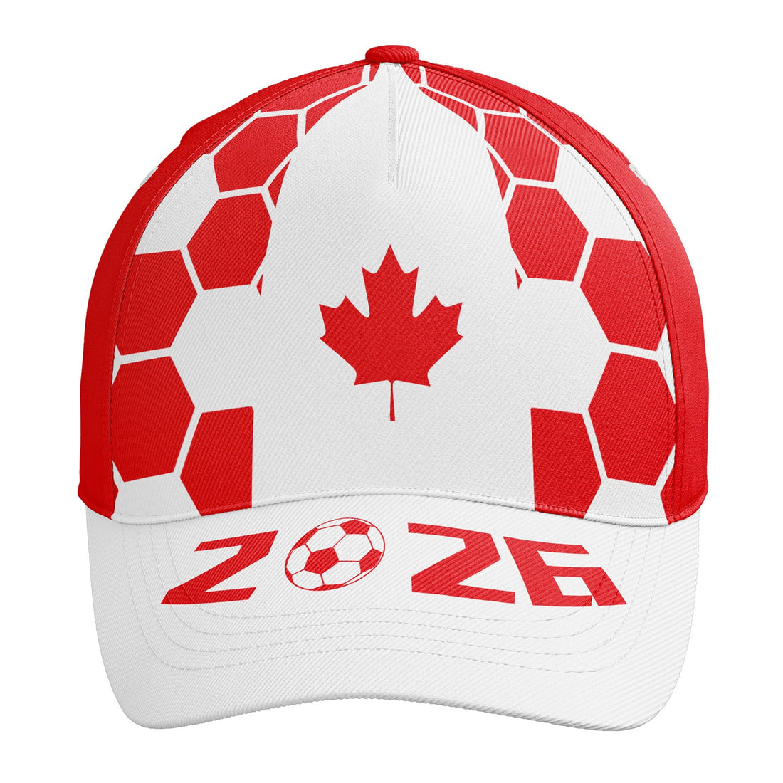 Personalized 2026 Canada Soccer Fan Hat - Add Your Name & Design Custom 2026 Football Tournament Hat YW061-F023093-2