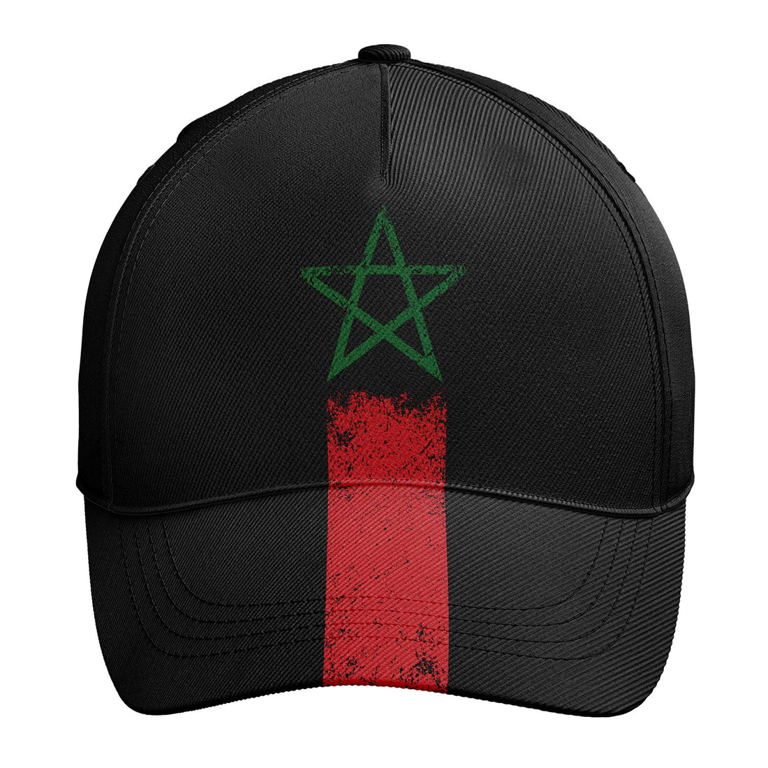 Personalized 2026 Morocco Soccer Fan Hat - Add Your Name & Design Custom 2026 Football Tournament Hat YW061-F009128-1