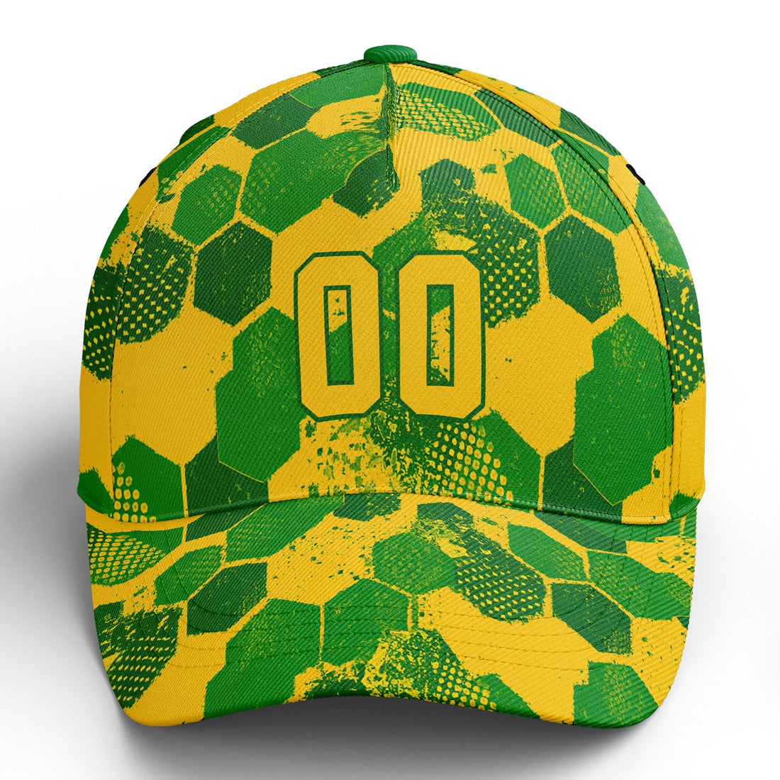 Personalized 2026 Brazil Soccer Fan Hat - Add Your Name & Design Custom 2026 Football Tournament Hat YW061-F027087-3