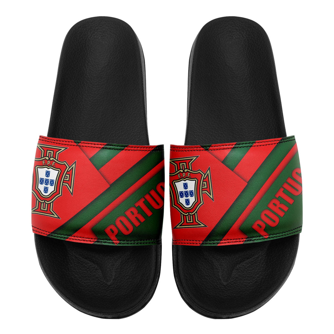Custom Portugal 2026 World Cup Sneakers DIY Country Flag Running Shoes Lightweight Sport Shoes Gift for Football Fans Personalized Team Name and Logo FN056-F020034-3