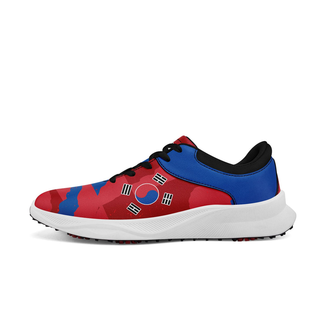 Custom South Korea 2026 World Cup Sneakers DIY Country Flag Running Shoes Lightweight Sport Shoes Gift for Football Fans Personalized Team Name and Logo FN062-F009110-5