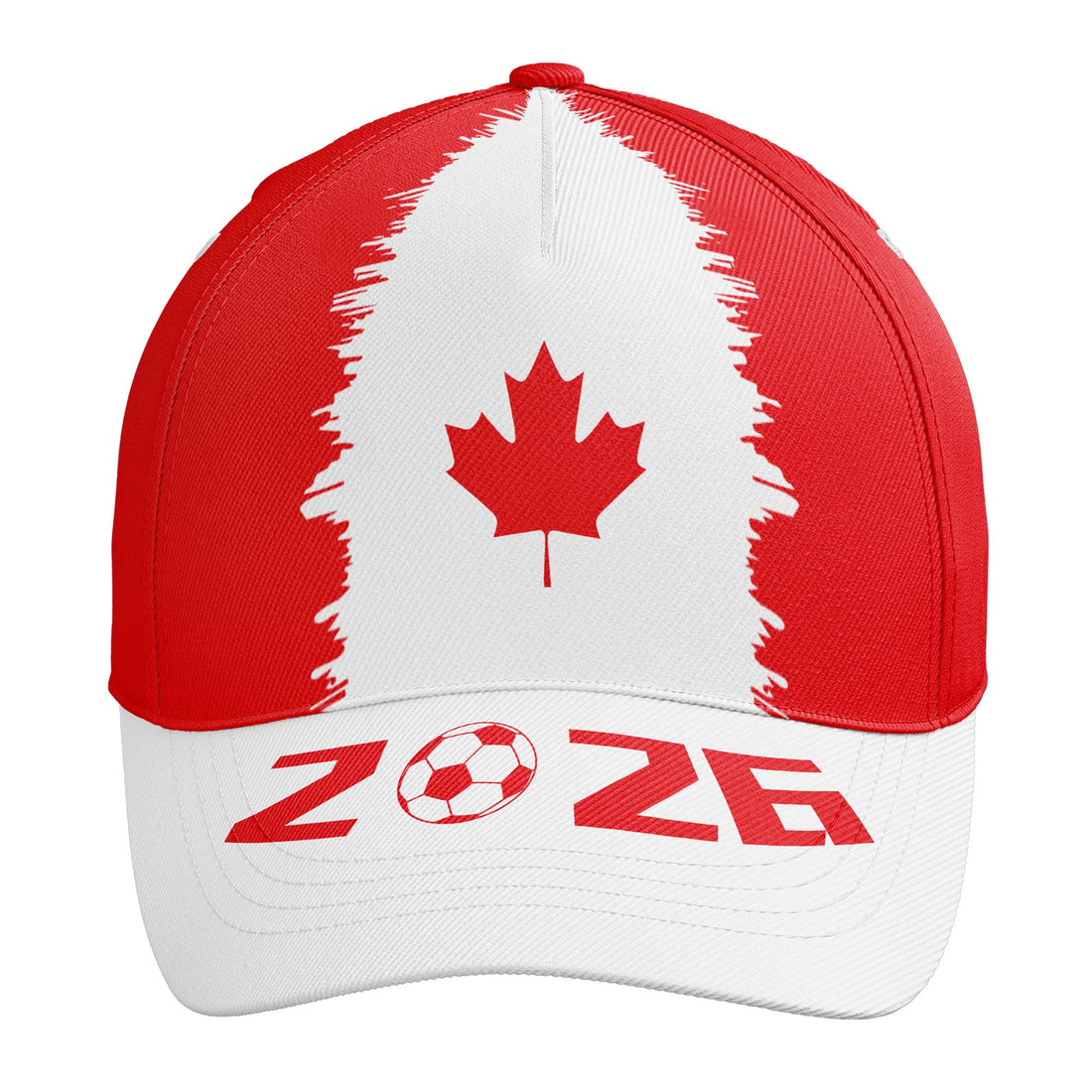 Personalized 2026 Canada Soccer Fan Hat - Add Your Name & Design Custom 2026 Football Tournament Hat YW061-F023093-1