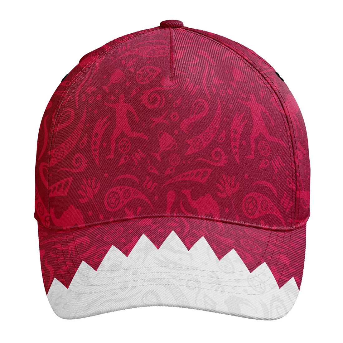 Personalized 2026 Qatar Soccer Fan Hat - Add Your Name & Design Custom 2026 Football Tournament Hat YW061-F025143-2