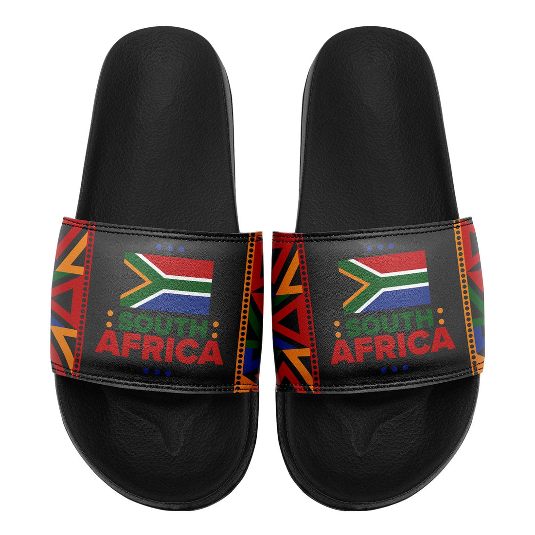 Custom Republic of South Africa 2026 World Cup Sneakers DIY Country Flag Running Shoes Lightweight Sport Shoes Gift for Football Fans Personalized Team Name and Logo FN056-F020032-4