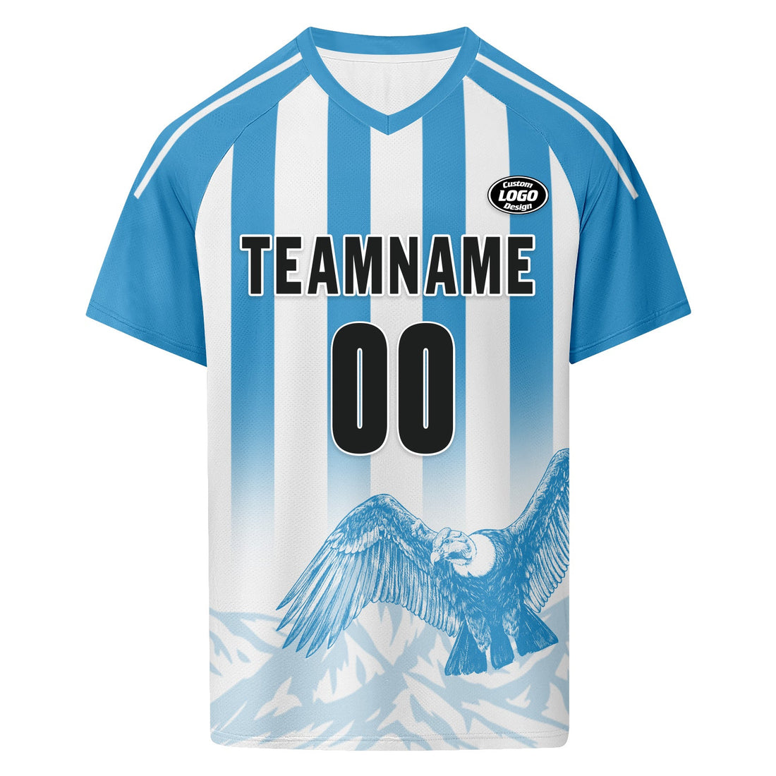 Custom Argentina 2026 World Cup Football Shirt Customized Soccer Jersey for Fans Add Your Name & Number FZ190-F007001-01