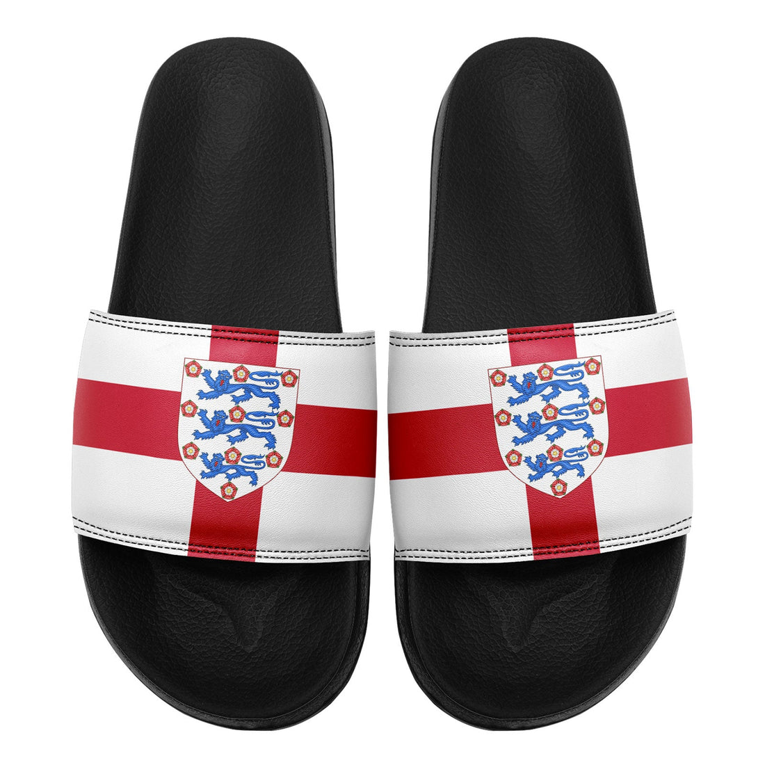 Custom England 2026 World Cup Sneakers DIY Country Flag Running Shoes Lightweight Sport Shoes Gift for Football Fans Personalized Team Name and Logo FN056-F020033-5