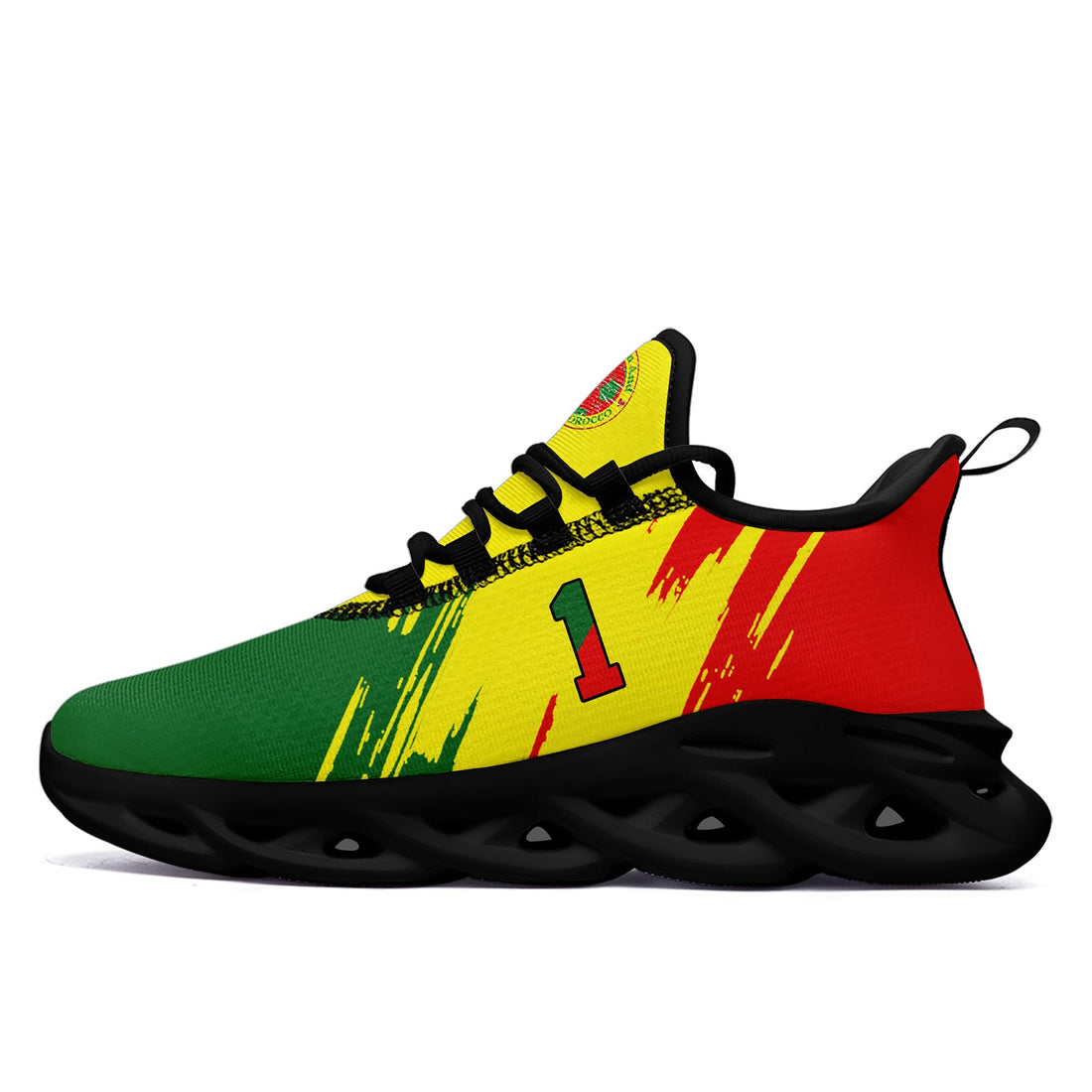 Custom 2026 World Cup Portugal Sneakers DIY Country Flag Running Shoes Lightweight Sport Shoes Gift for Football Fans Personalized Team Name and Logo FN003-F023081-9