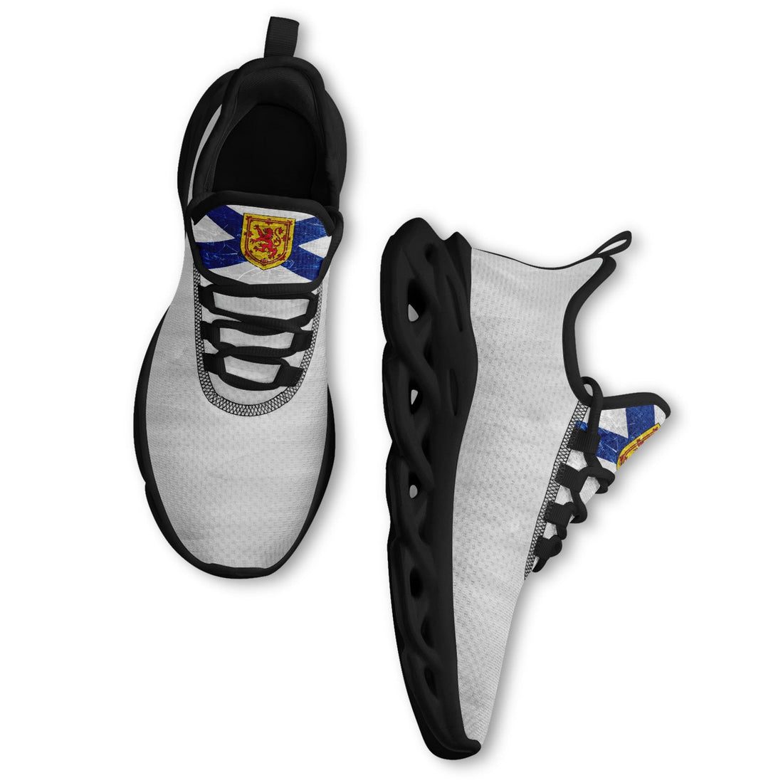 Custom Scotland 2026 World Cup Sneakers DIY Country Flag Running Shoes Lightweight Sport Shoes Gift for Football Fans Personalized Team Name and Logo FN003-F020027-3