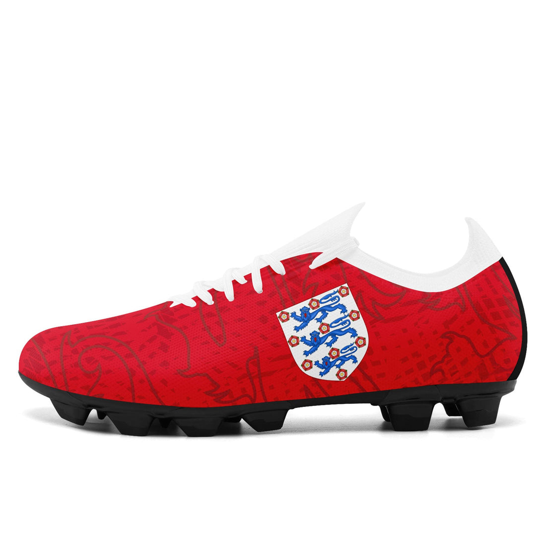 Custom England 2026 World Cup Sneakers DIY Country Flag Running Shoes Lightweight Sport Shoes Gift for Football Fans Personalized Team Name and Logo SC02-F020025-5