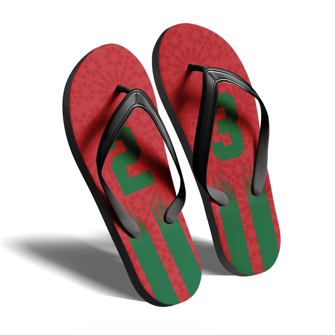 Custom Morocco 2026 World Cup Sneakers DIY Country Flag Running Shoes Lightweight Sport Shoes Gift for Football Fans Personalized Team Name and Logo FN058-F009124-2