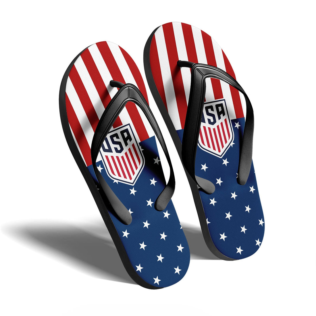 Custom United States 2026 World Cup Sneakers DIY Country Flag Running Shoes Lightweight Sport Shoes Gift for Football Fans Personalized Team Name and Logo FN058-F028041-17