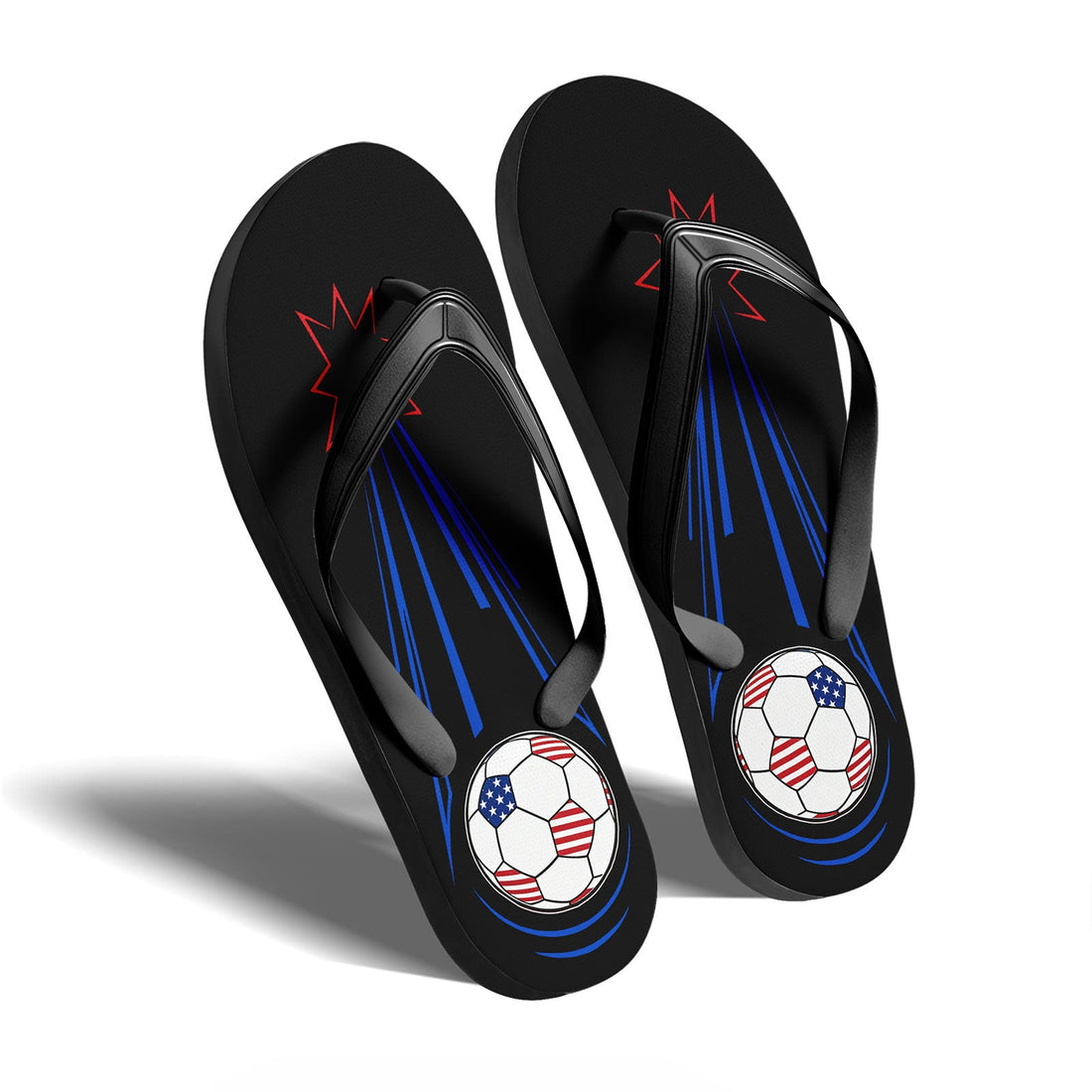 Custom United States 2026 World Cup Sneakers DIY Country Flag Running Shoes Lightweight Sport Shoes Gift for Football Fans Personalized Team Name and Logo FN058-F028039-4