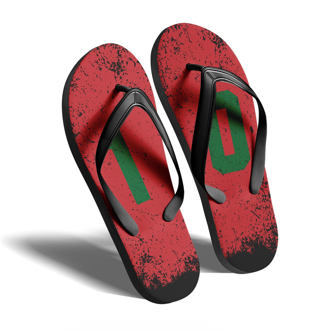 Custom Morocco 2026 World Cup Sneakers DIY Country Flag Running Shoes Lightweight Sport Shoes Gift for Football Fans Personalized Team Name and Logo FN058-F009124-1