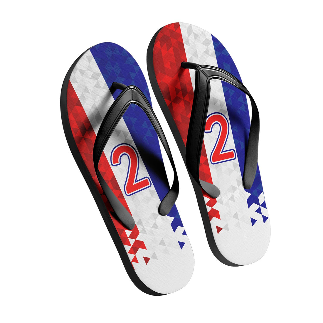 Custom Croatia 2026 World Cup Sneakers DIY Country Flag Running Shoes Lightweight Sport Shoes Gift for Football Fans Personalized Team Name and Logo FN058-F009140-4