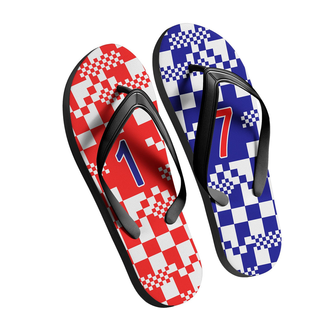 Custom Croatia 2026 World Cup Sneakers DIY Country Flag Running Shoes Lightweight Sport Shoes Gift for Football Fans Personalized Team Name and Logo FN058-F009140-5