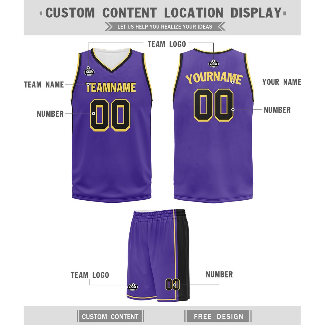 Custom Purple Classic Style Sports Uniform Basketball Jersey BBJ01-bd0a70cc
