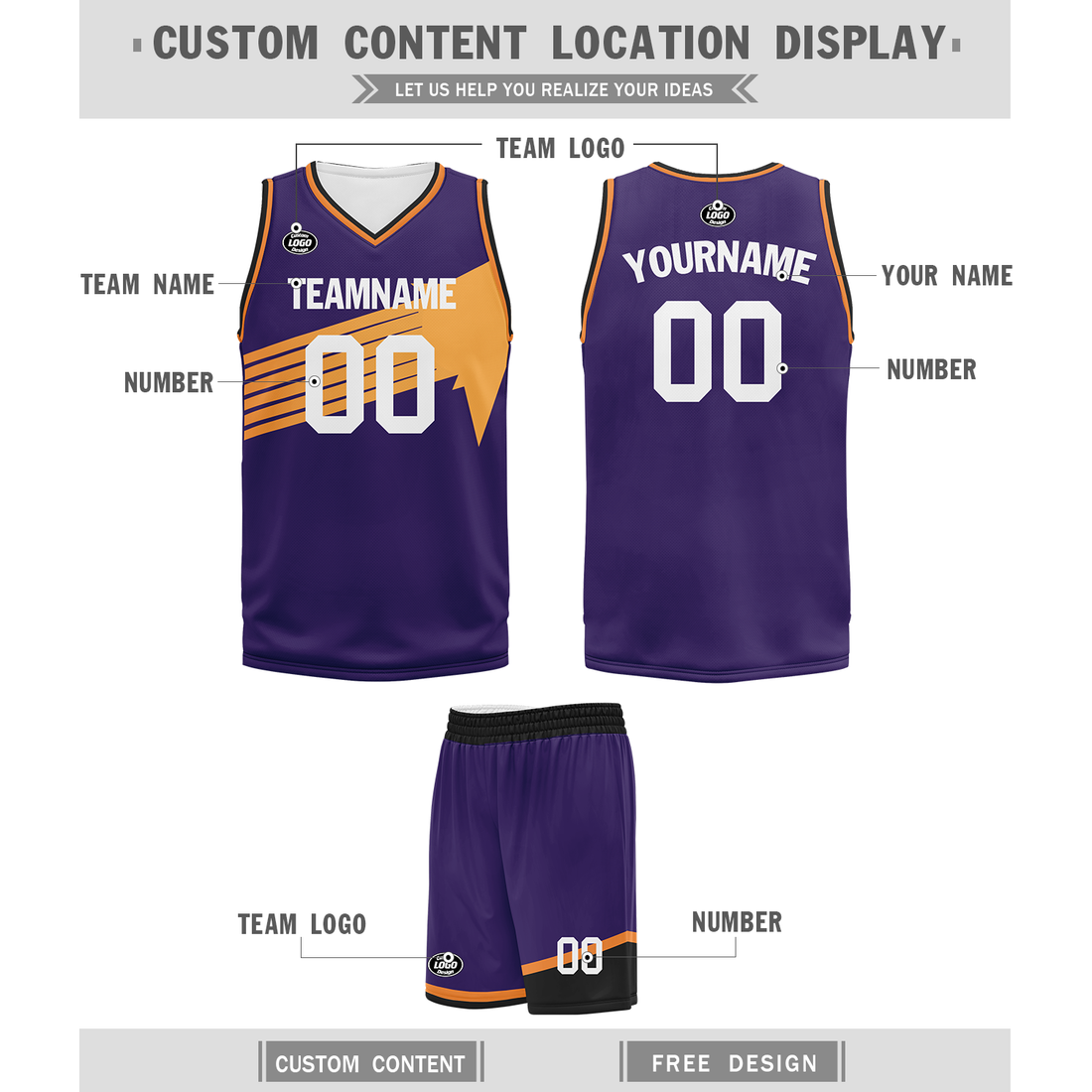Custom Purple Classic Style Sports Uniform Basketball Jersey BBJ01-bd0a70e8