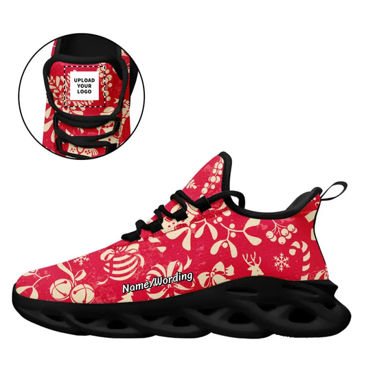 Personalized Christmas Sneaker, Custom X-Max, Santa Shoes, Christmas Gift,2016MS-23025002