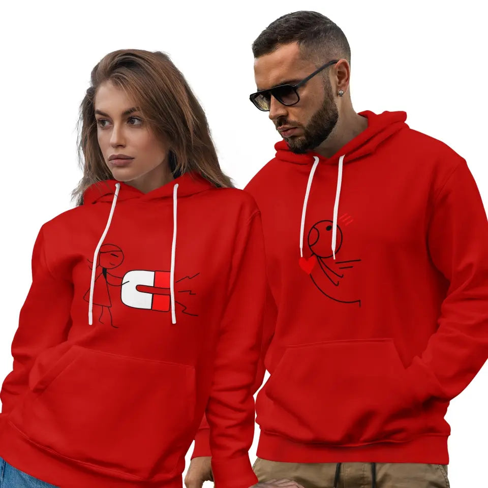 Buy One Get One,Personalized Premium Cotton Hoodie, High-Quality,Celebrate Valentine's Day Gift,PR045-24020018-1