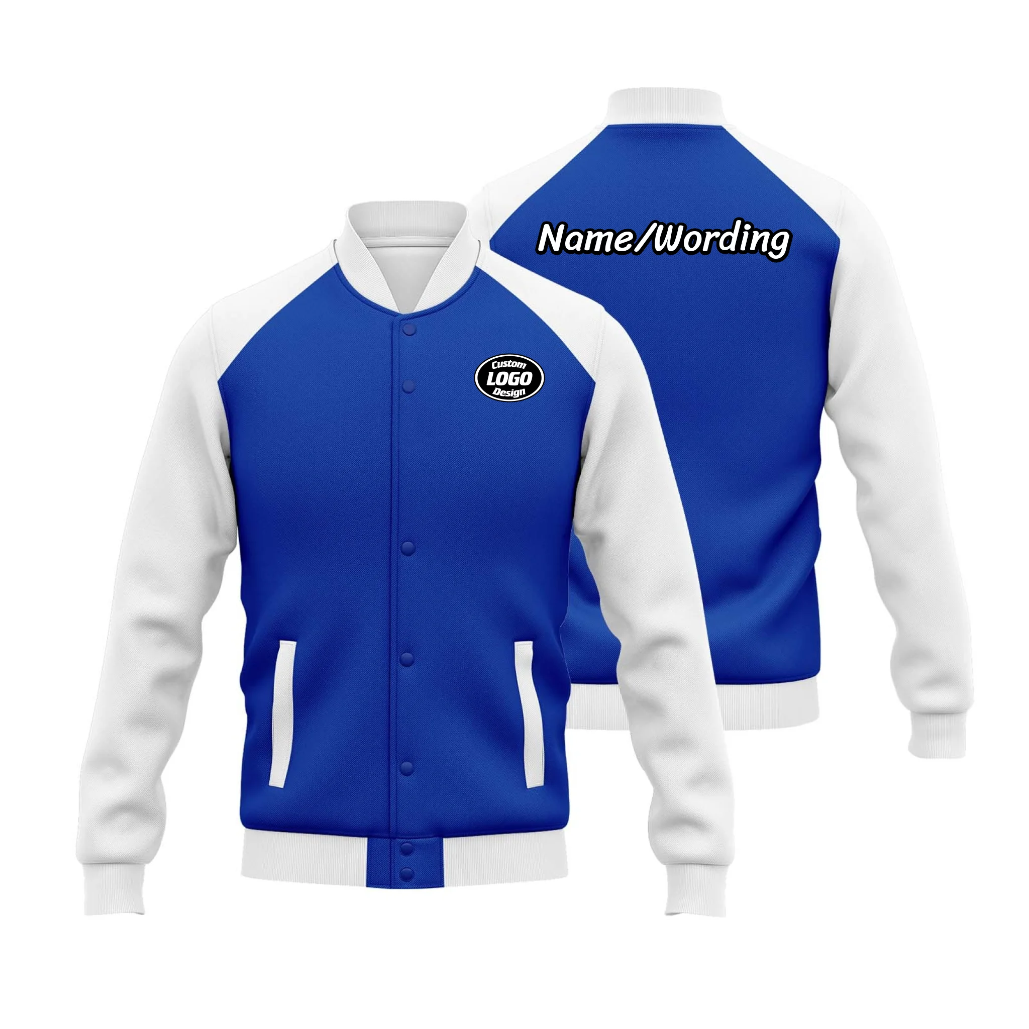 Personalized Promotional Outwear, Custom Cotton Jacket with Company Lo