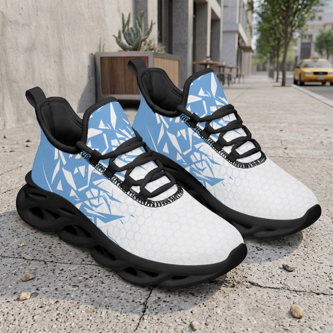 Custom Argentina 2026 World Cup Sneakers DIY Country Flag Running Shoes Lightweight Sport Shoes Gift for Football Fans Personalized Team Name and Logo FN003-F009152-6