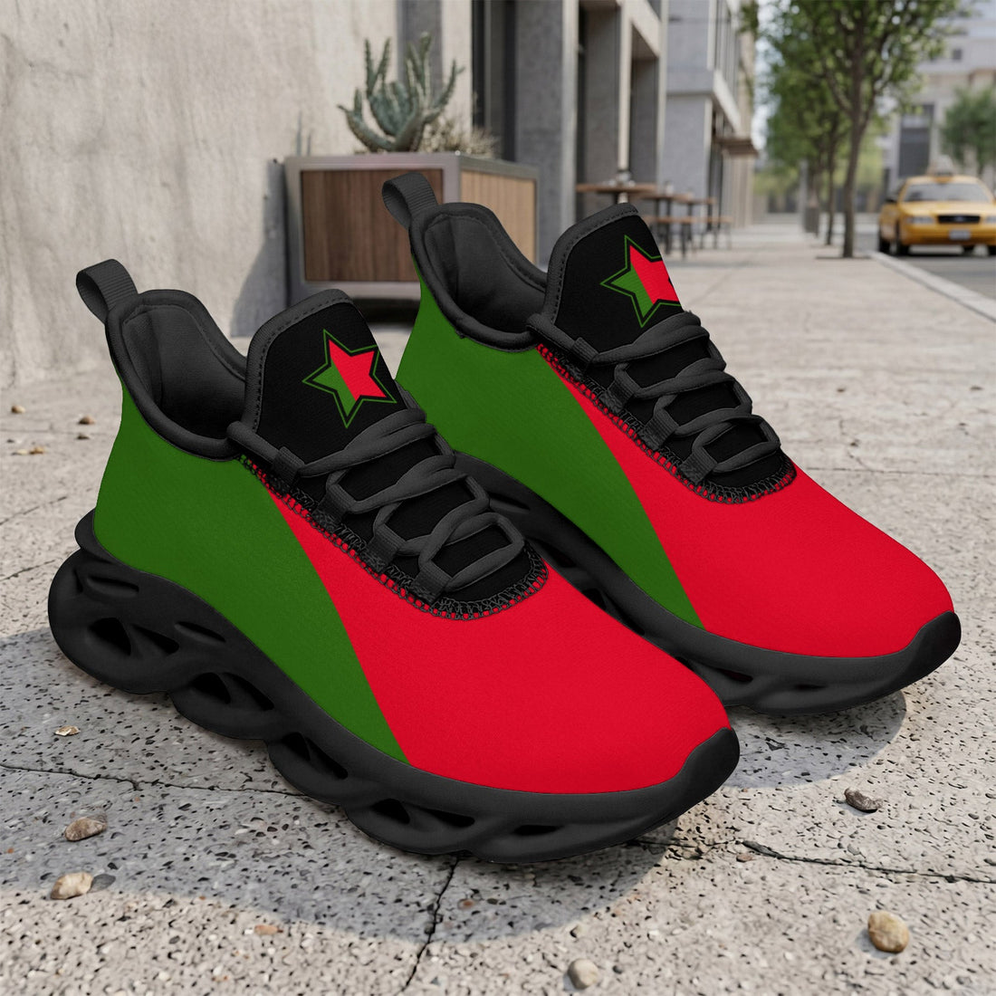 Custom 2026 World Cup Portugal Sneakers DIY Country Flag Running Shoes Lightweight Sport Shoes Gift for Football Fans Personalized Team Name and Logo FN003-F023101-13