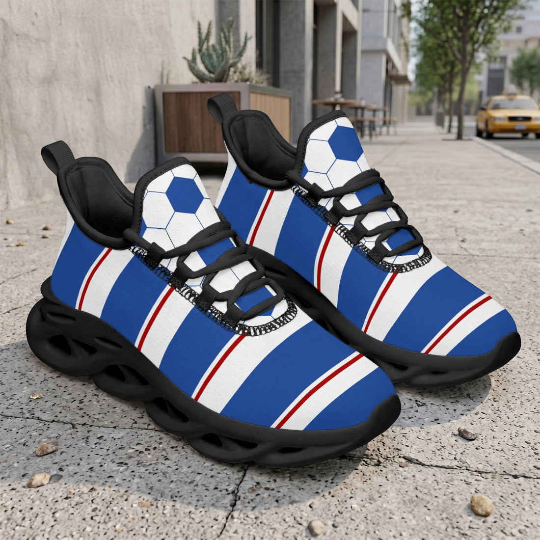 Custom 2026 World Cup France Sneakers DIY Country Flag Running Shoes Lightweight Sport Shoes Gift for Football Fans Personalized Team Name and Logo FN003-F023103-18
