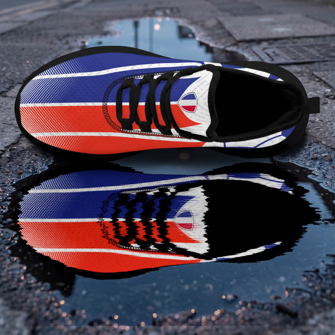 Custom 2026 World Cup France Sneakers DIY Country Flag Running Shoes Lightweight Sport Shoes Gift for Football Fans Personalized Team Name and Logo FN079-F023104-6