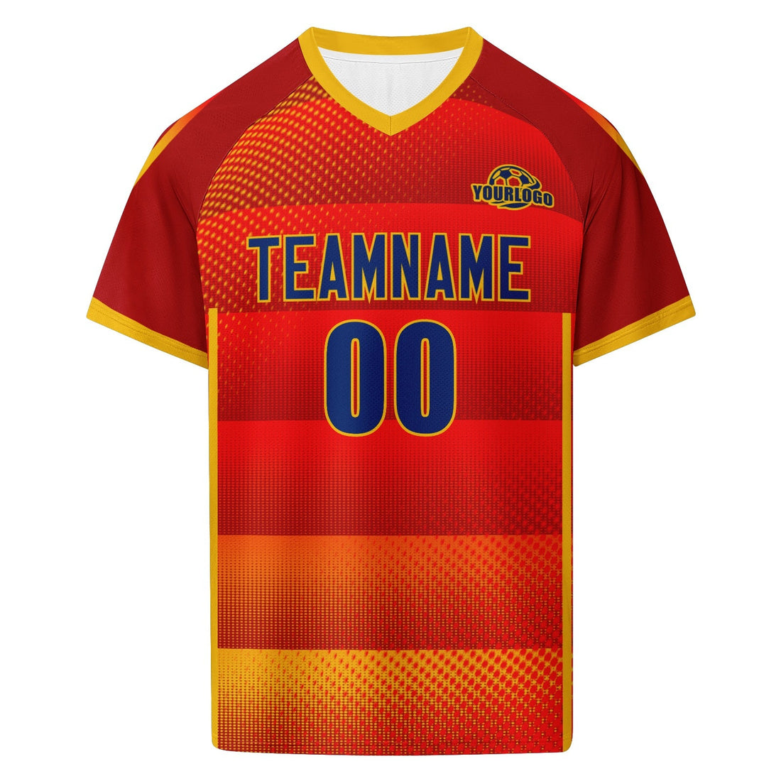 Custom Spai 2026 World Cup Football Shirt Customized Soccer Jersey for Fans Add Your Name & Number FZ190-F007039-001
