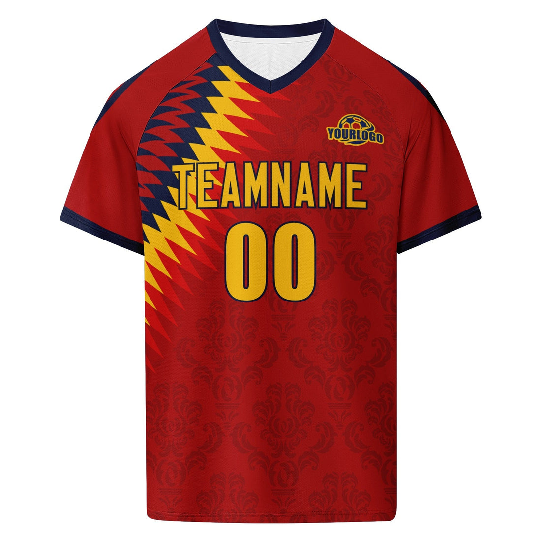 Custom Spai 2026 World Cup Football Shirt Customized Soccer Jersey for Fans Add Your Name & Number FZ190-F007039-002