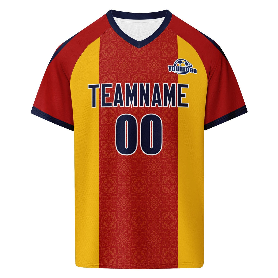 Custom Spai 2026 World Cup Football Shirt Customized Soccer Jersey for Fans Add Your Name & Number FZ190-F007039-006