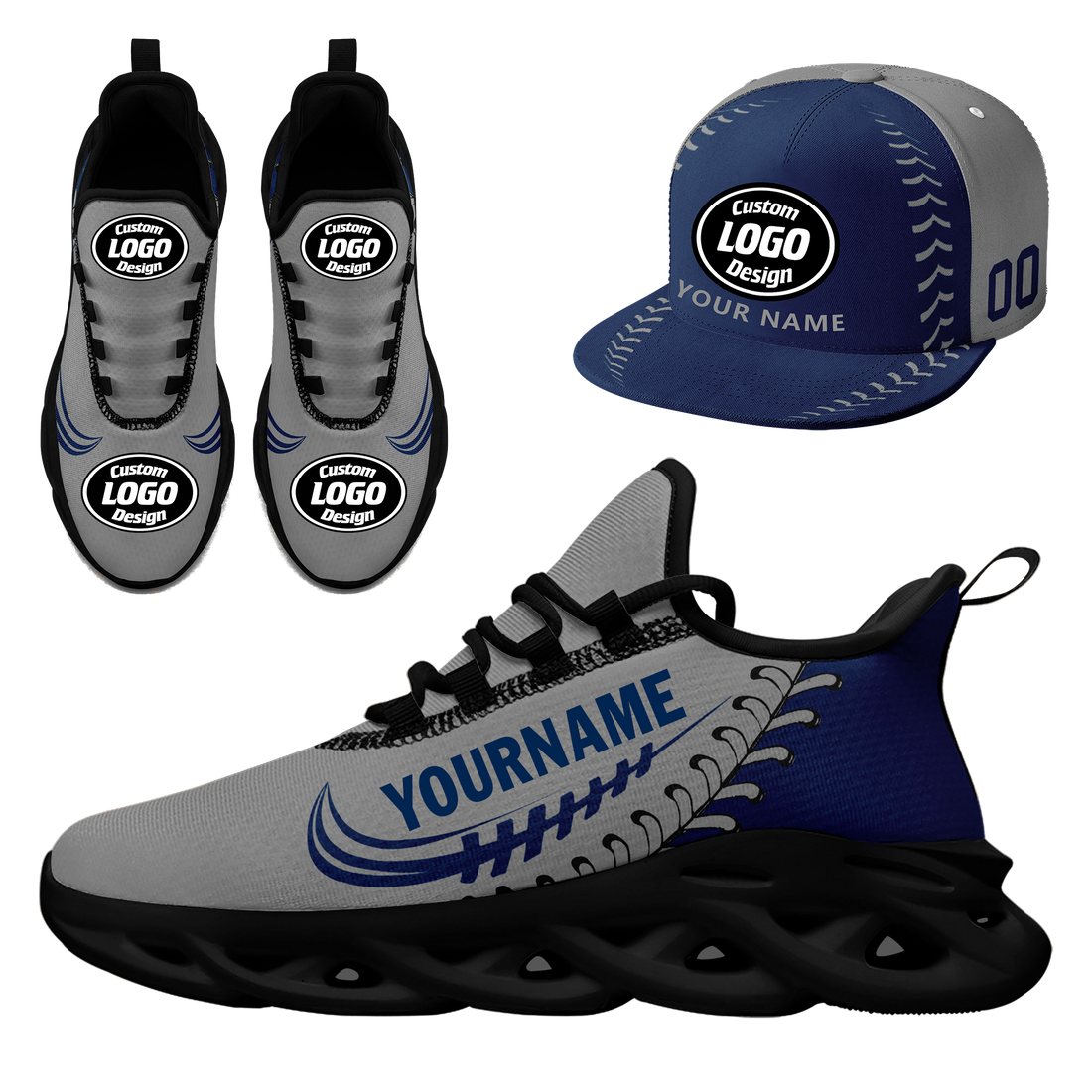 Custom MaxSoul Shoes and Hat Combo Personalized JH-bd0b00ea-ac