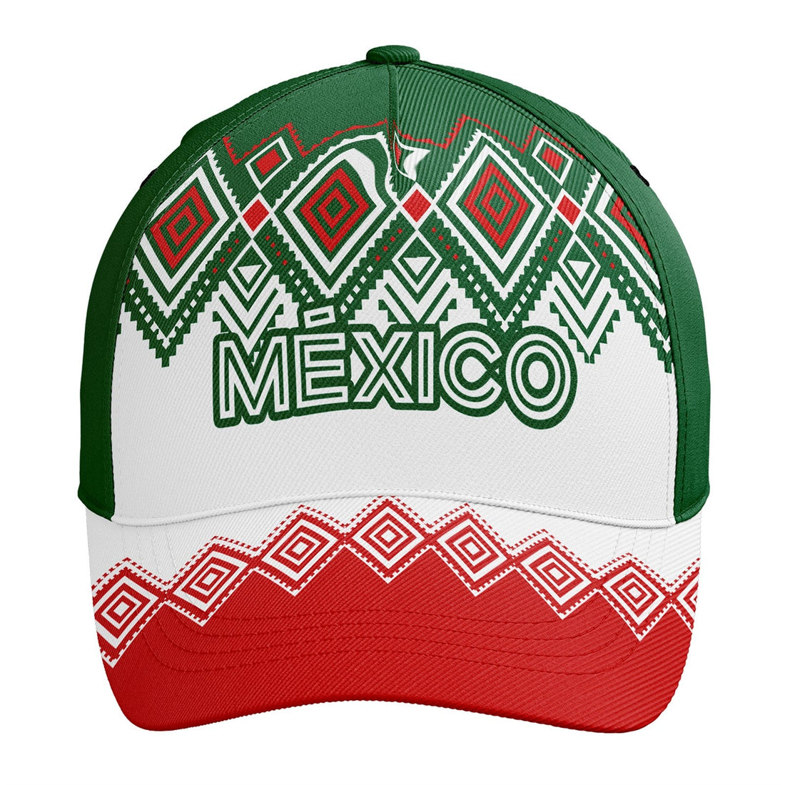 Personalized 2026 Mexico Soccer Fan Hat - Add Your Name & Design Custom 2026 Football Tournament Hat YW061-F007042-009