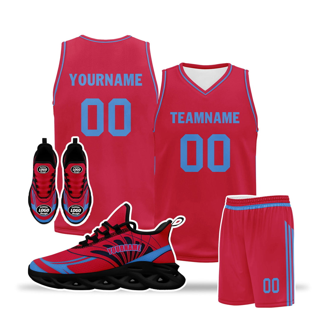 Custom Basketball Jersey and MaxSoul Shoes Combo Offer Personalized ZH-D0200105-23