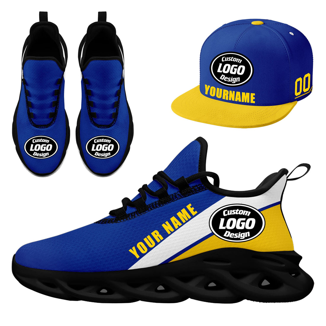 Custom MaxSoul Shoes and Hat Combo Personalized ZH-bd0b007c-a0
