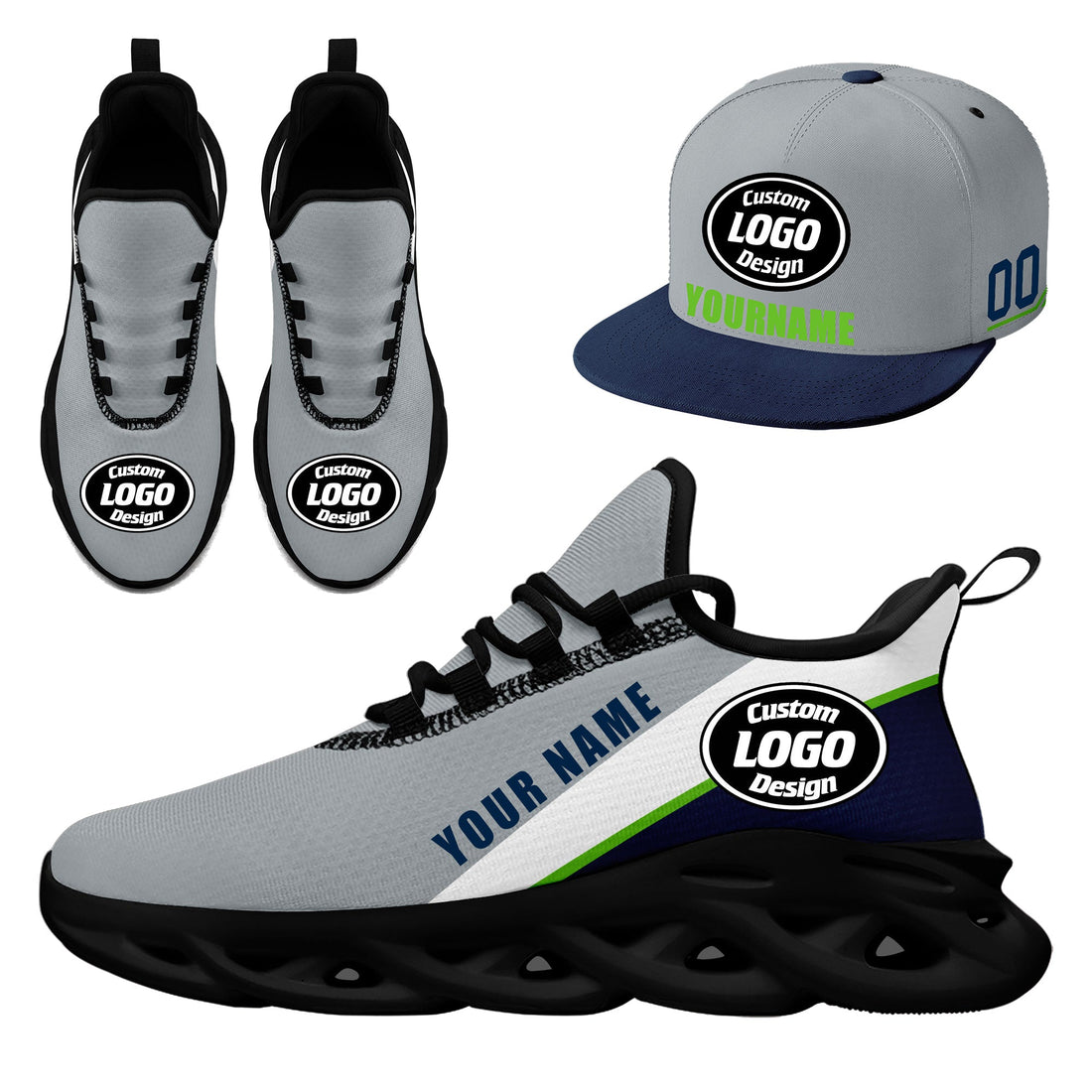 Custom MaxSoul Shoes and Hat Combo Personalized ZH-bd0b007c-ac