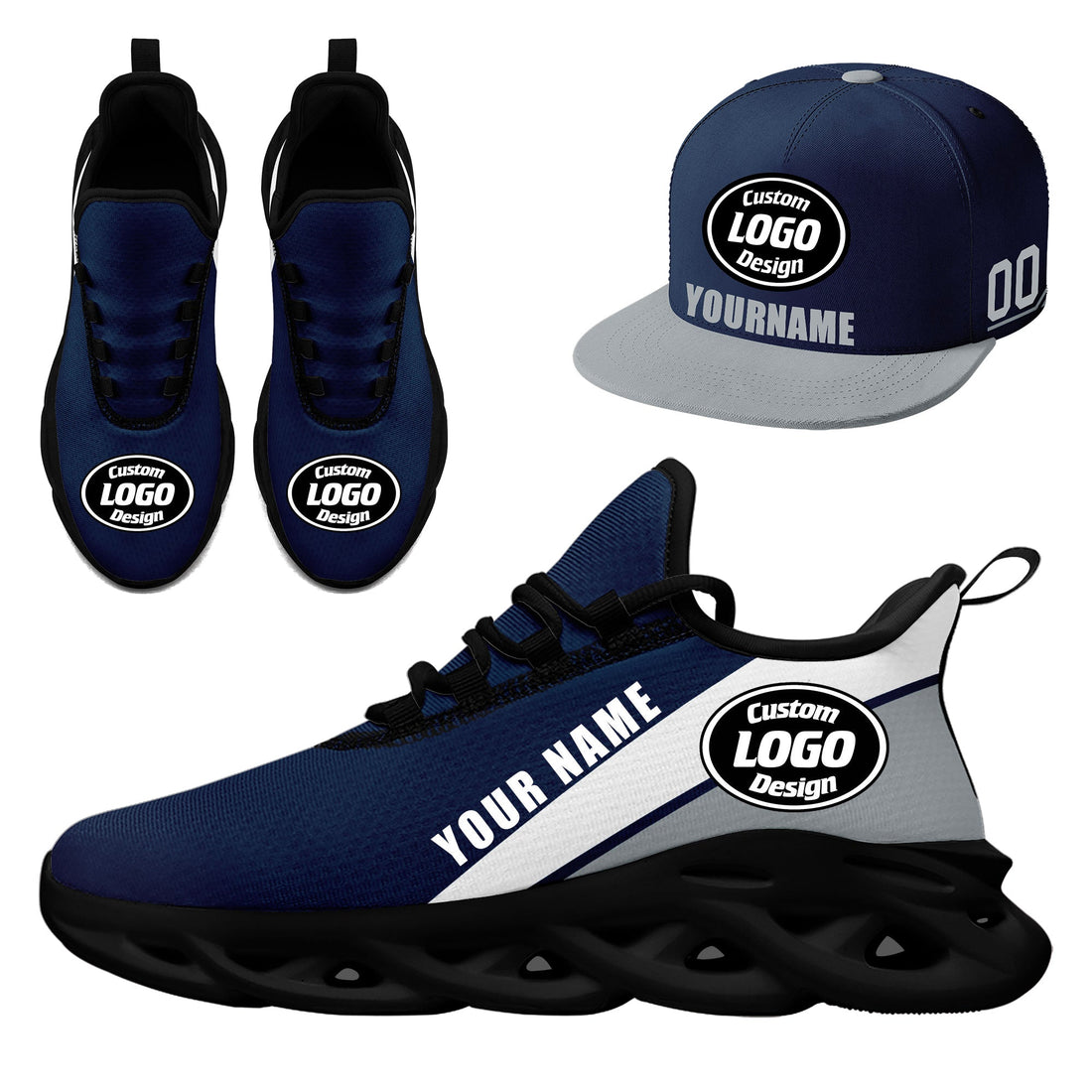 Custom MaxSoul Shoes and Hat Combo Personalized ZH-bd0b007c-ad